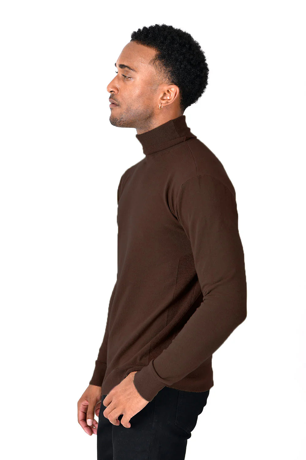 Turtleneck Sweater Chocolate