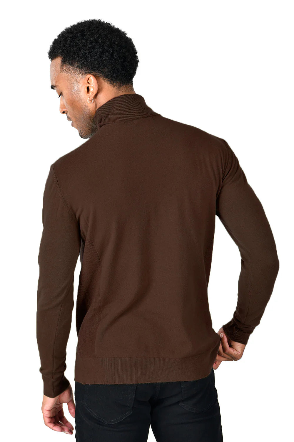 Turtleneck Sweater Chocolate