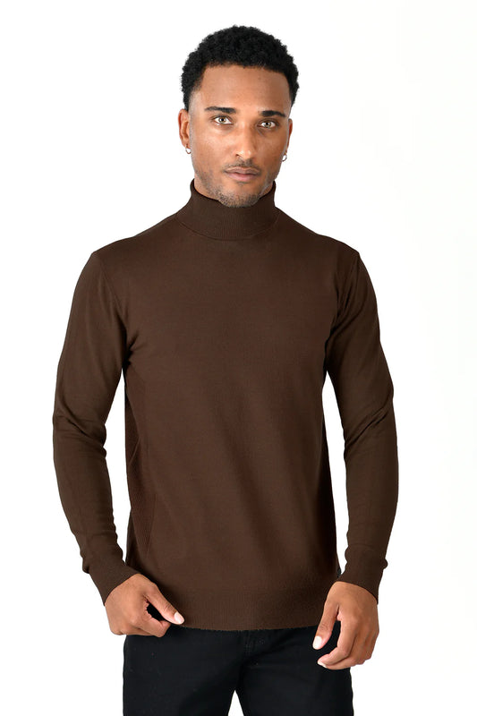 Turtleneck Sweater Chocolate