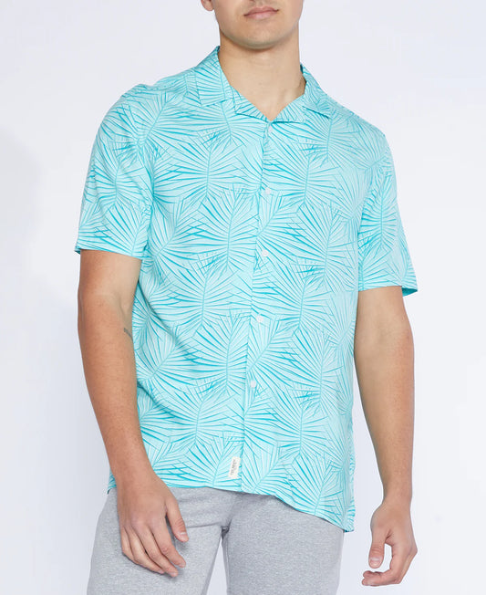 Front T-shirt Turquoise