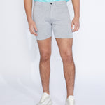 KEITH | 6" tailored short | heather gray