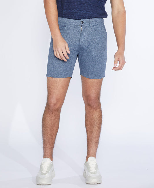 KEITH | 6" tailored short | heather slate