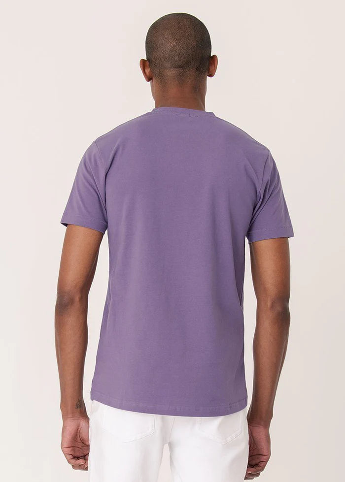 Cotton Stetch T-shirt Grape