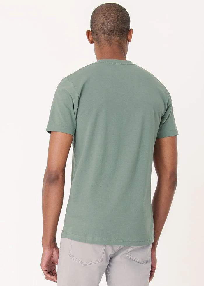 Cotton Stretch T-Shirt Olive