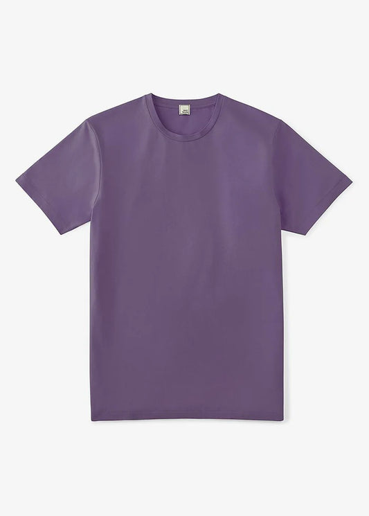 Cotton Stetch T-shirt Grape