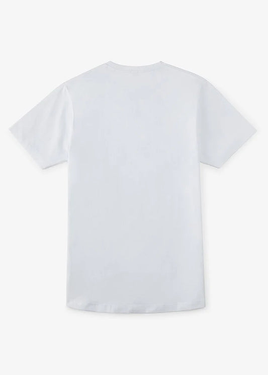 Cotton Stretch T-Shirt Admiral White