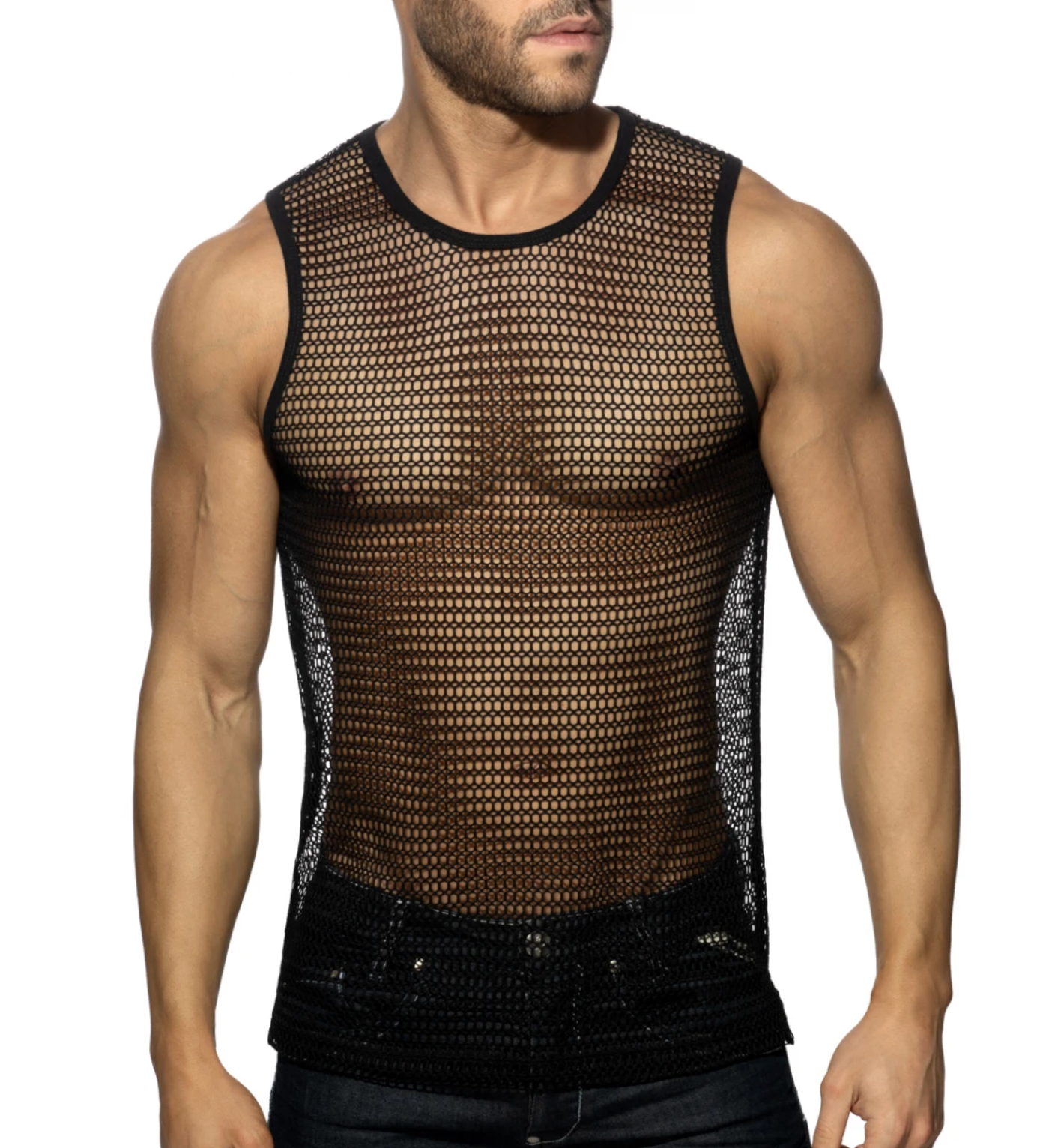 Crochet-Style Tank Top