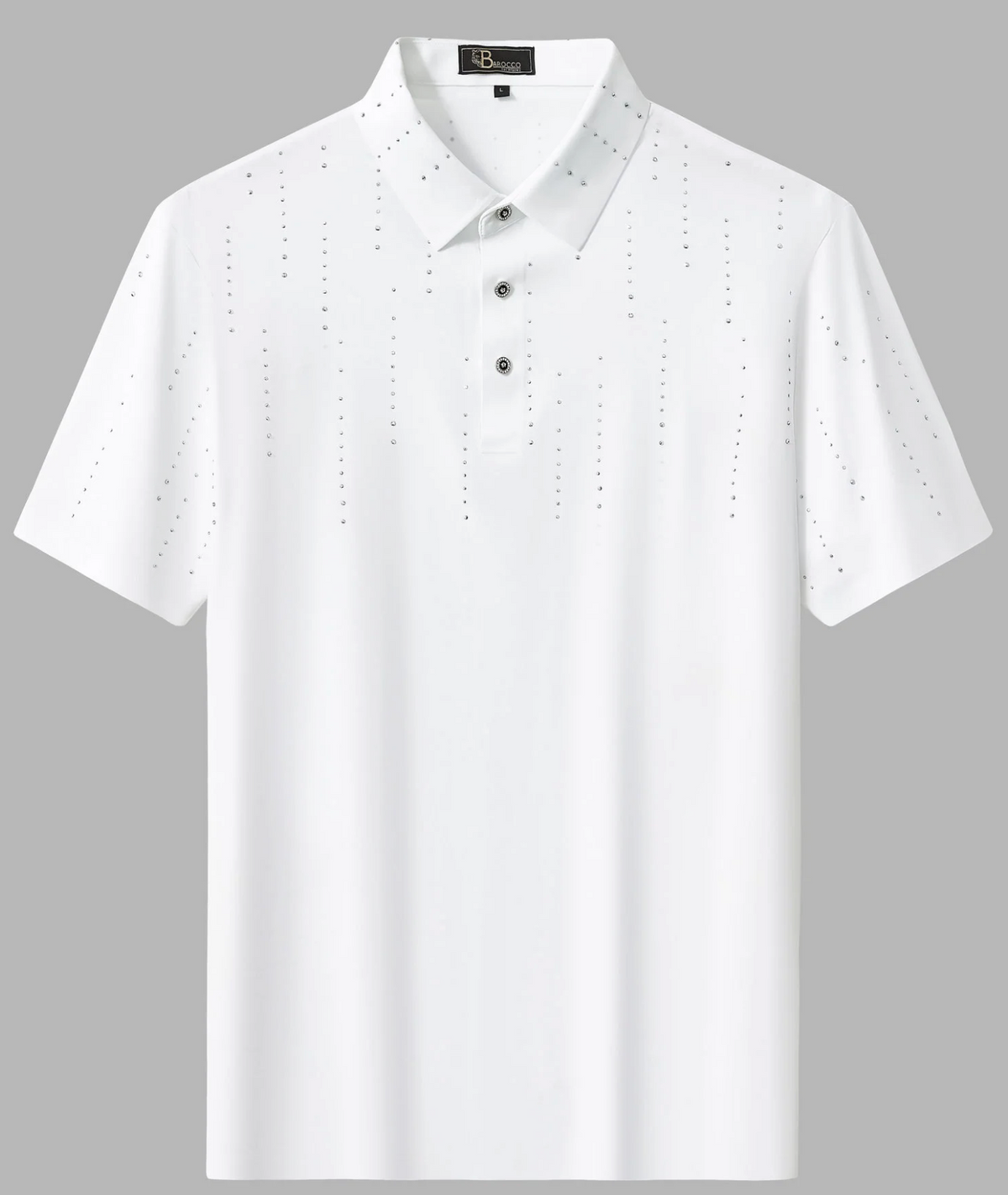 Midnight Crystal Cascade Polo