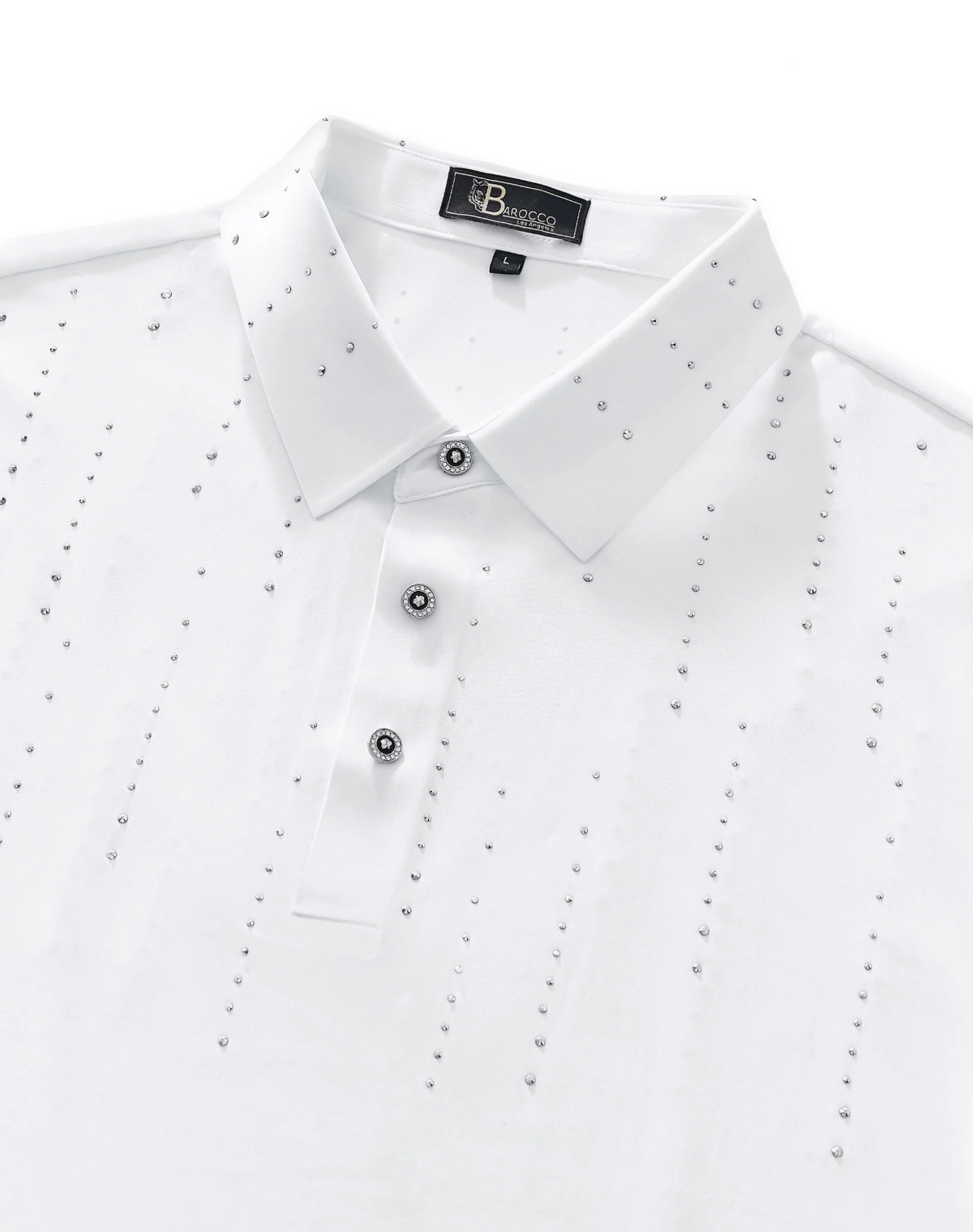 Midnight Crystal Cascade Polo