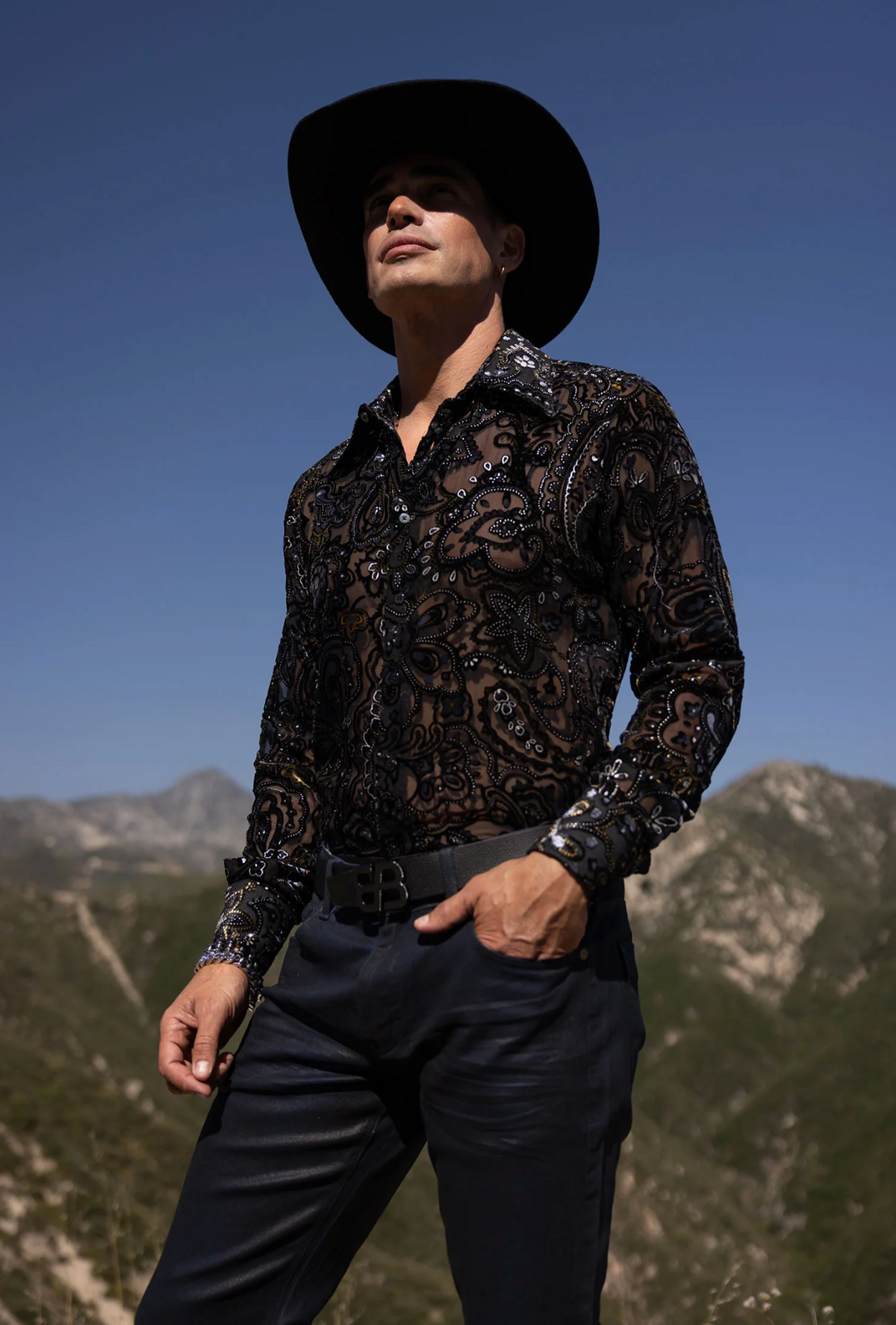 Valluto Paisley Long Sleeve Shirt