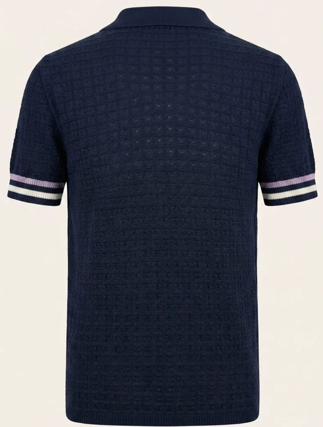Waffle Polo Shirt