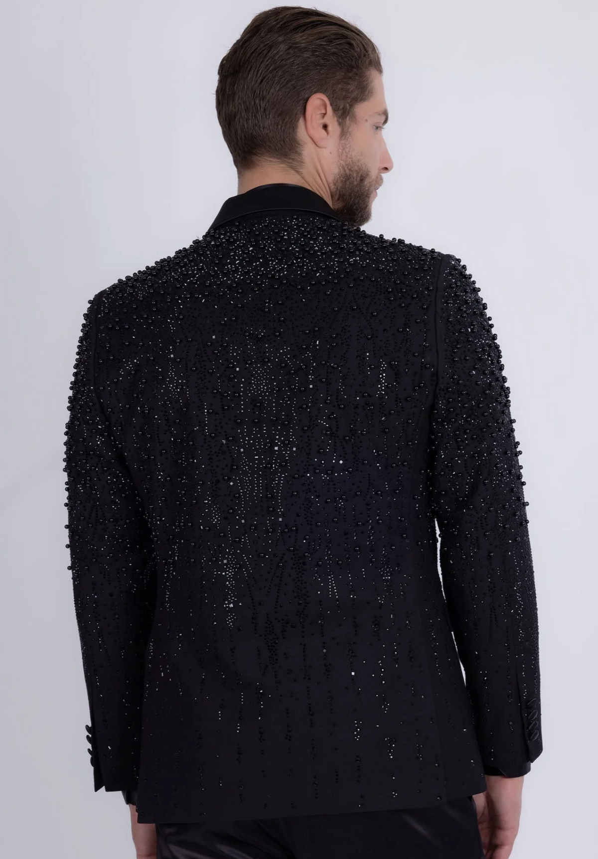 Midnight Rain Rhinestone Blazer