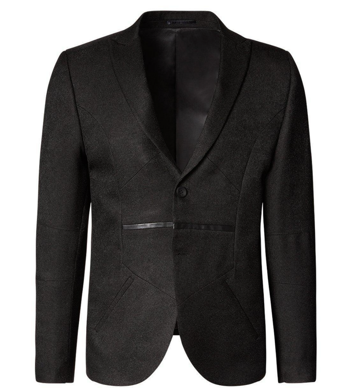 Lightweight Geometric Blazer
