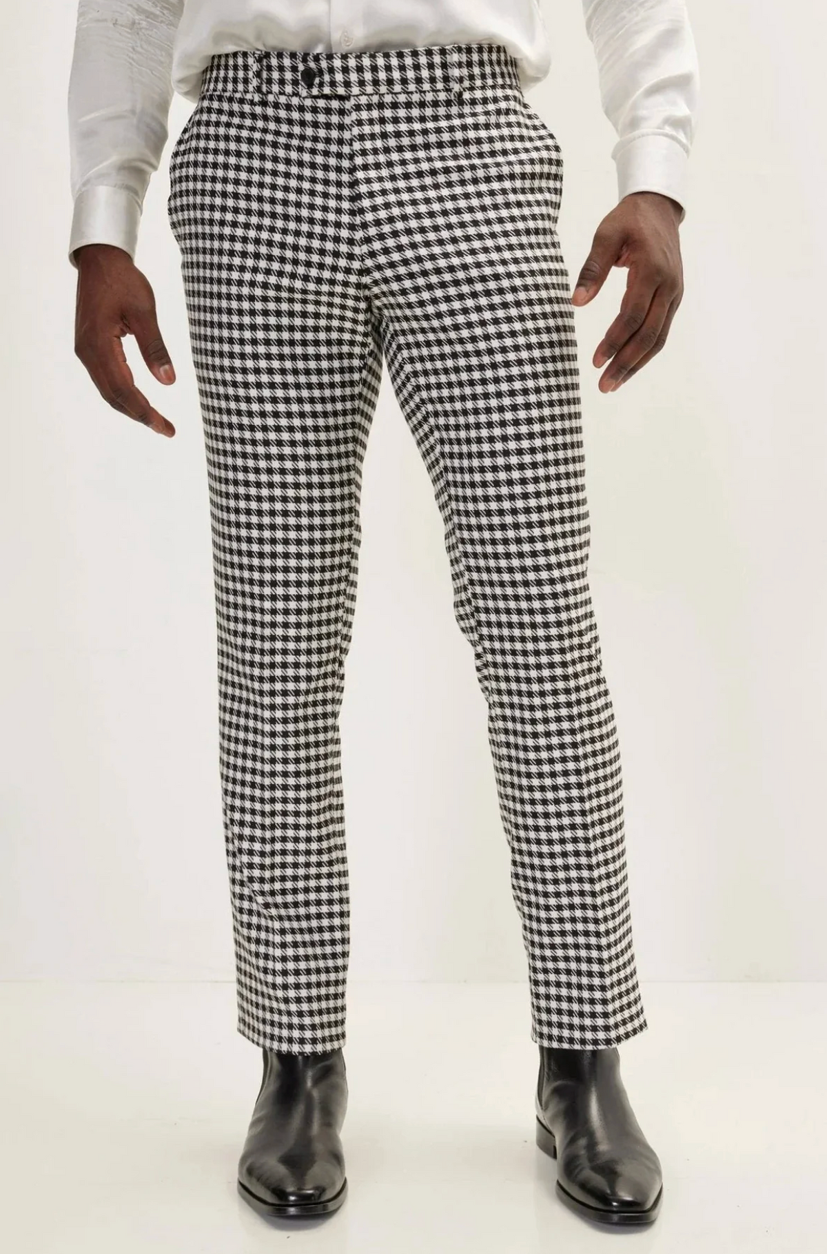 Houndstooth Dress Pants