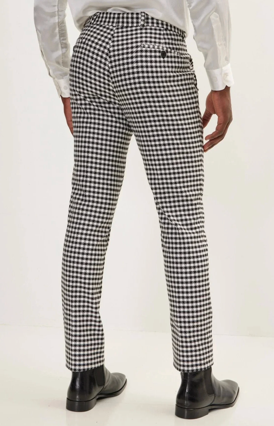 Houndstooth Dress Pants