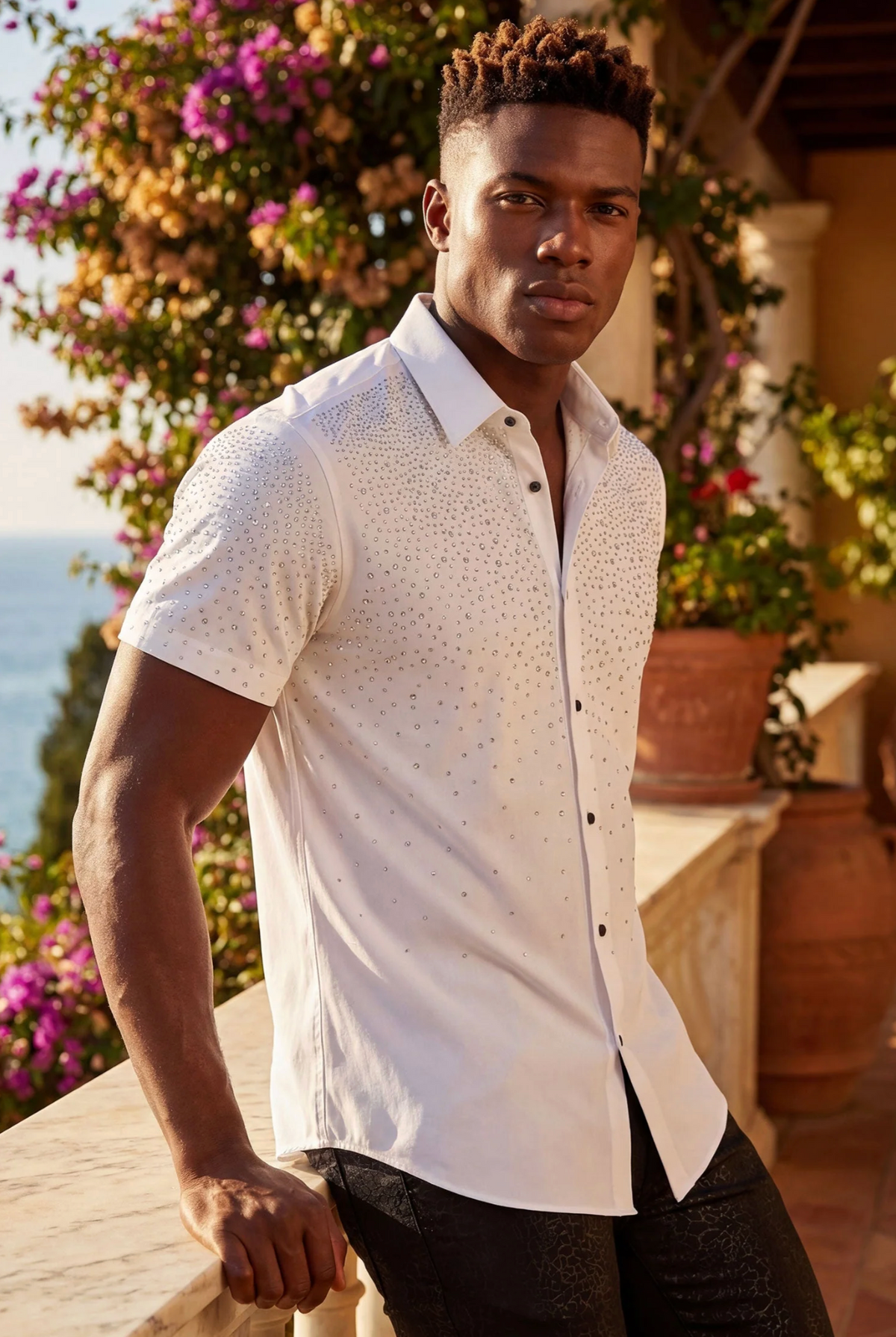 Edgy Bandwagon Short Sleeve Shirt