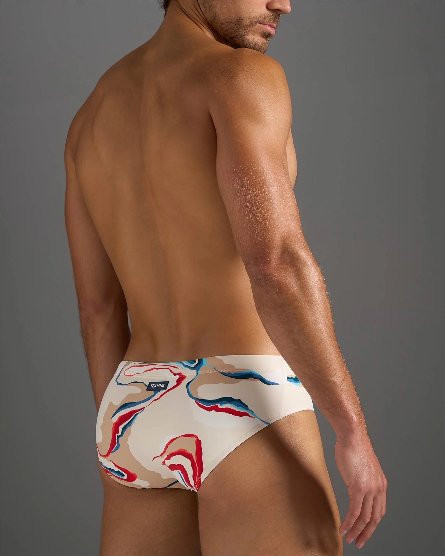 Resort Wide Cut Swim Brief - Sand