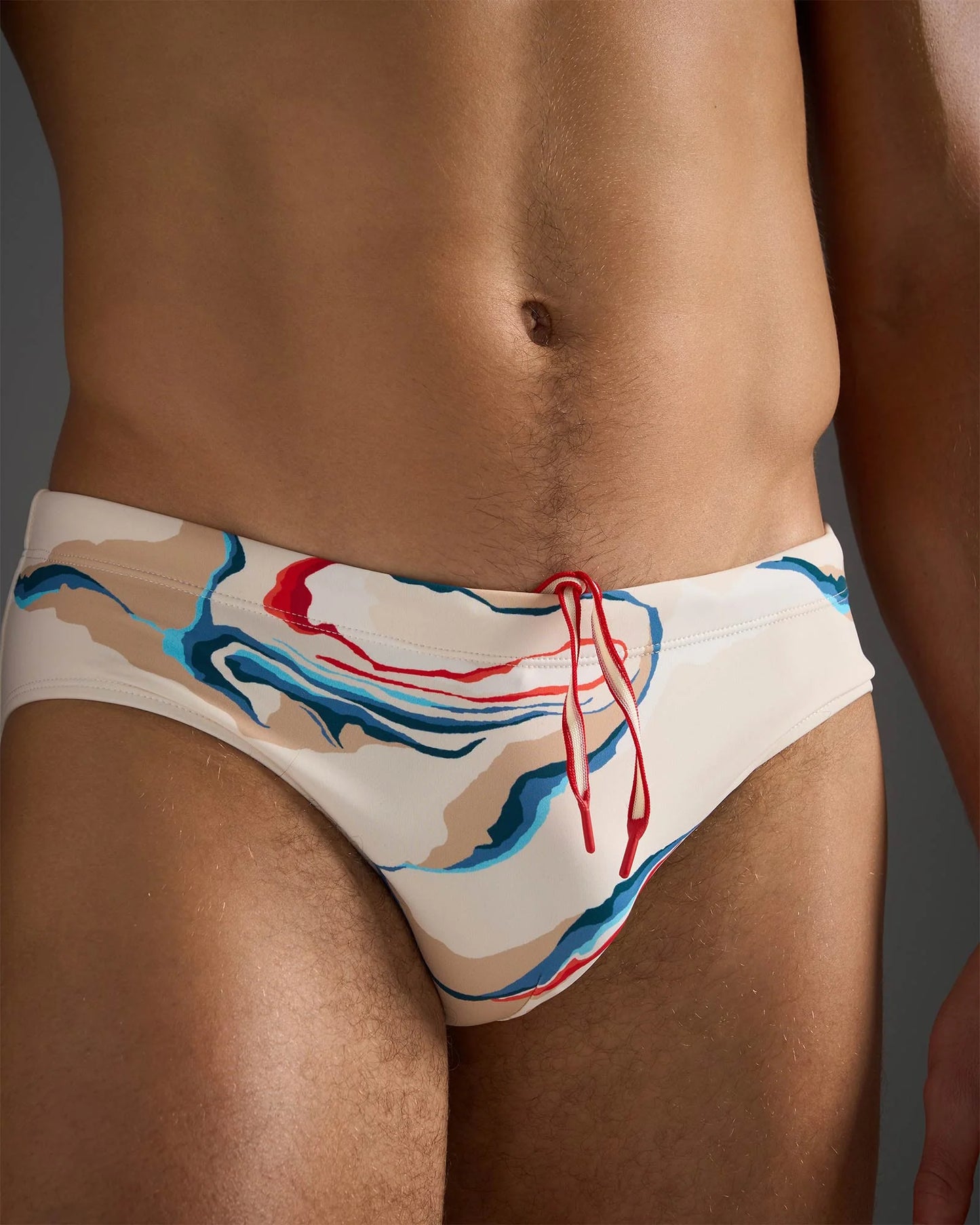 Resort Wide Cut Swim Brief - Sand