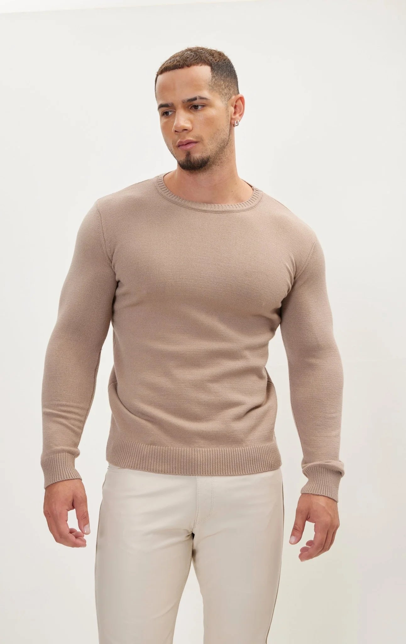 Classic Crew Neck Sweater - Vizon