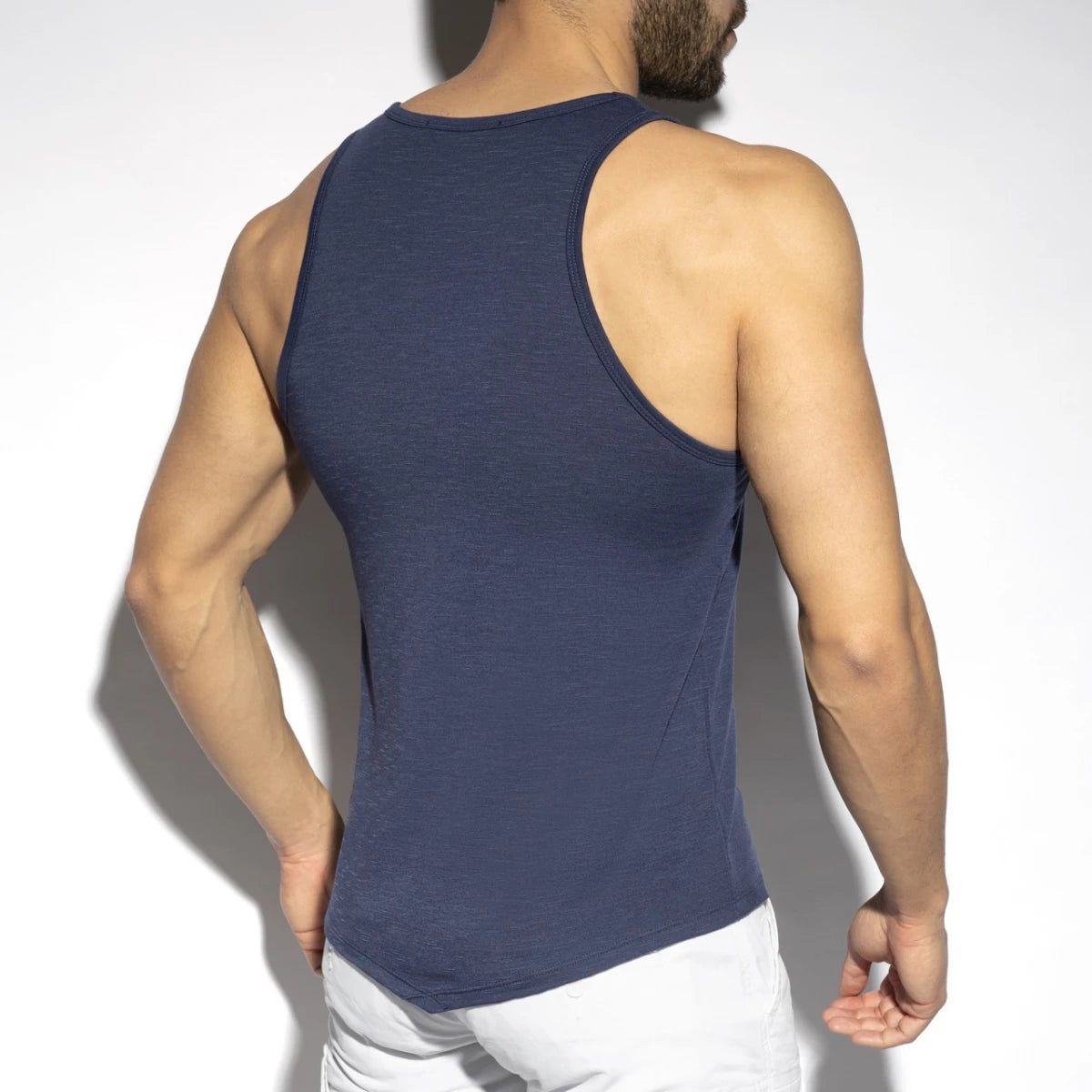 Flame Tank Top Navy