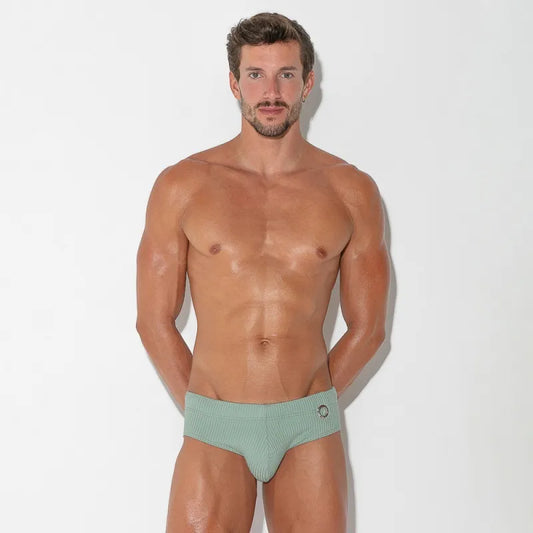 Heritage Swim Brief Green