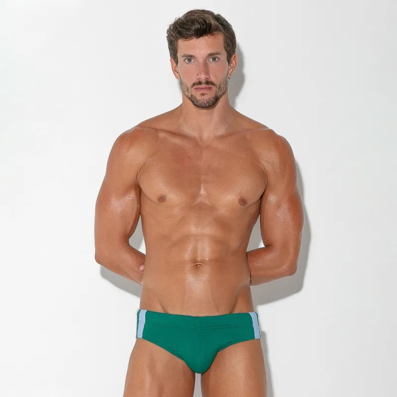 Relay Swim Brief Green