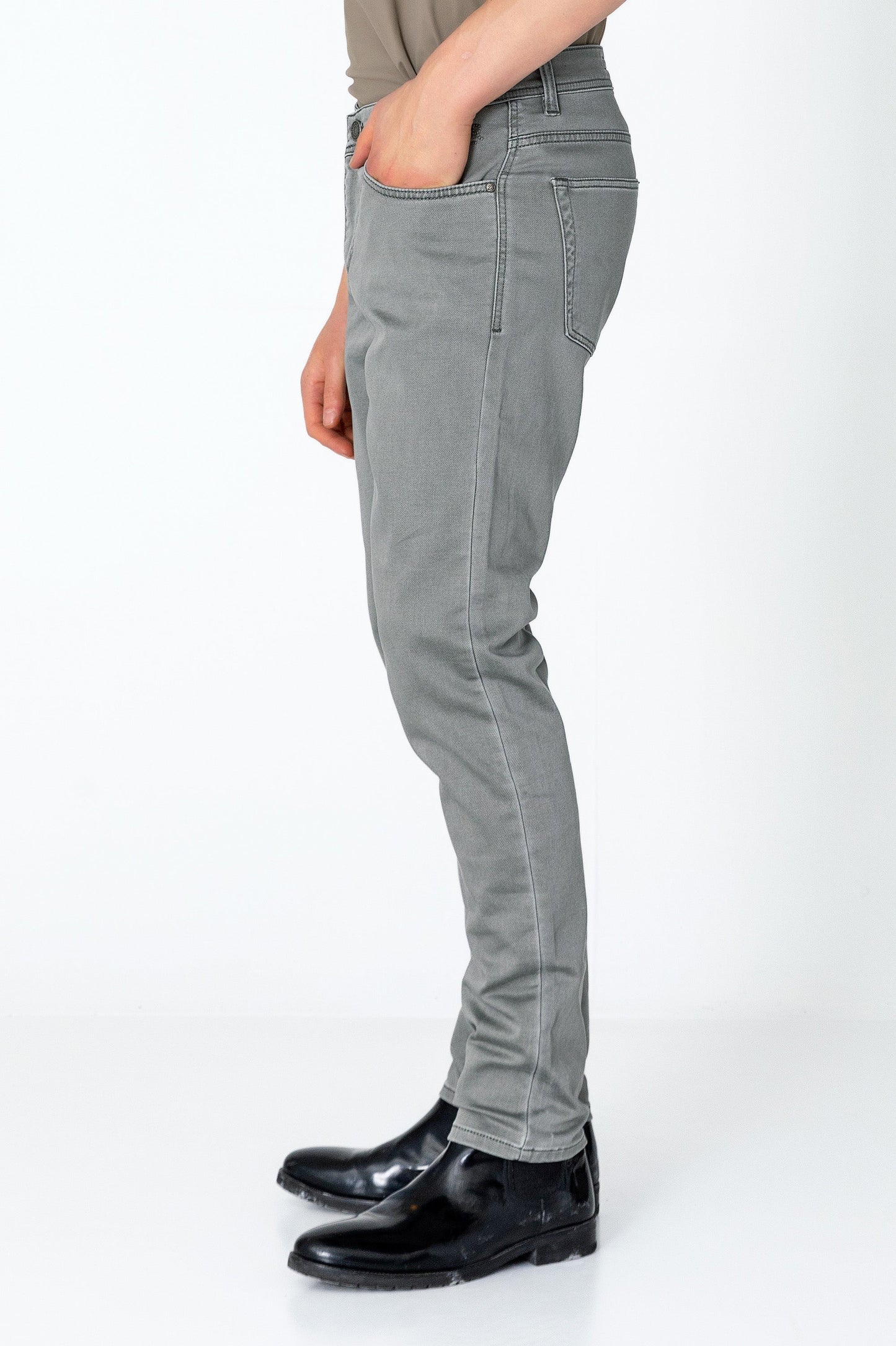 Slim Fit Jeans Gray