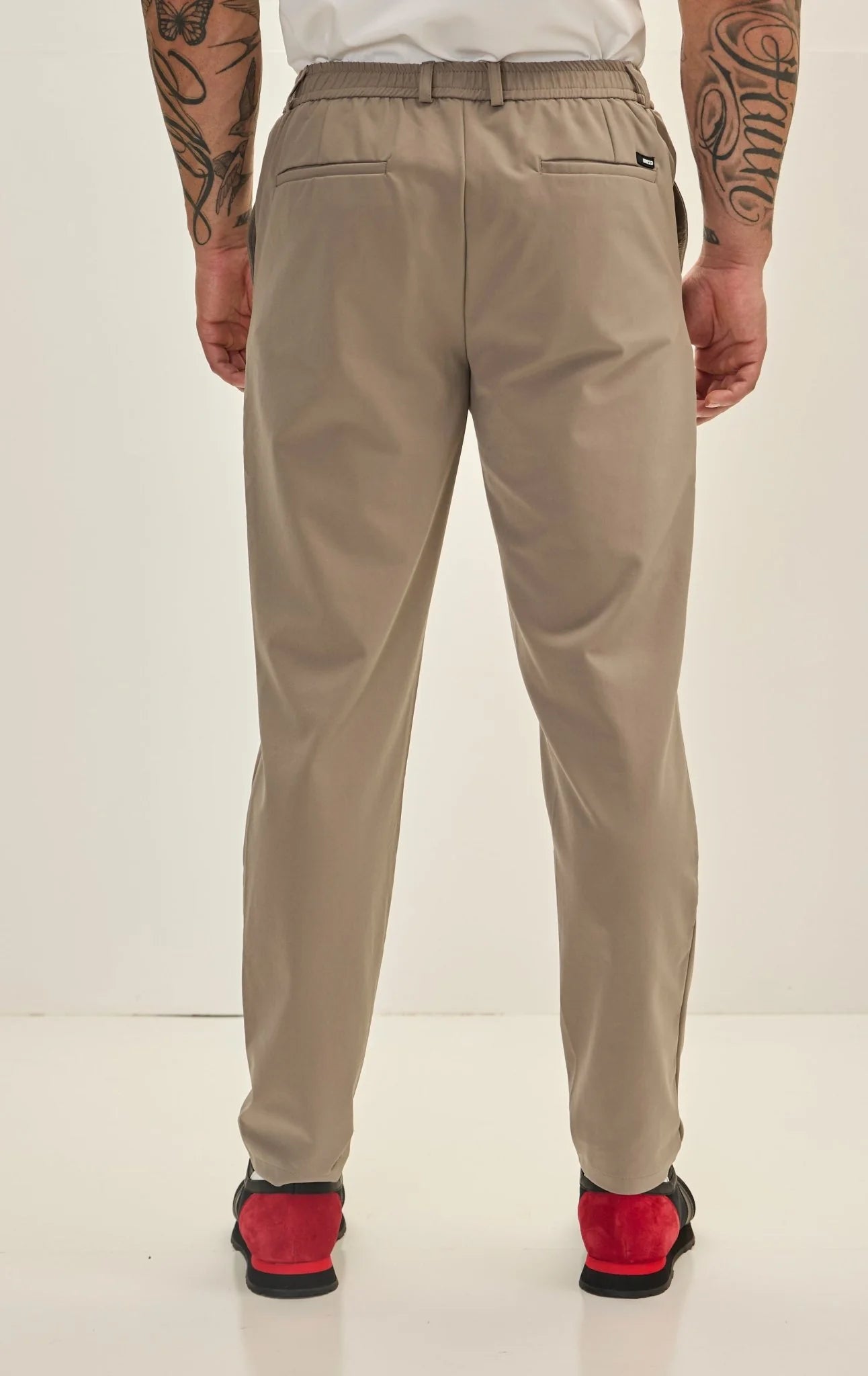 Wrinkle Free Tapered Travel Pants - Vizon